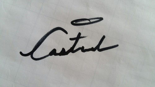 sleepsintheimpala:So this JiB I asked everyone to sign a demon contract with their character names. 