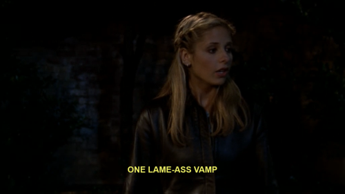 nenosronhir: that-alpha-booty: Tumblr doesn’t appreciate Buffy enough … painstakingly