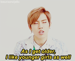wooncake:  Dongwoo’s ideal type of girl. 