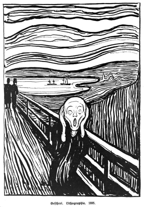 The Scream, 1895, Edvard Munch