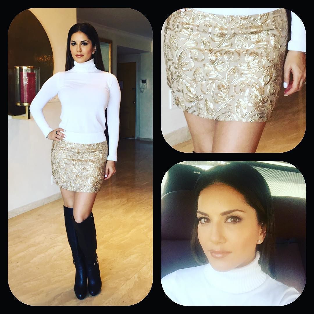 Today&rsquo;s look. Love this skirt @Divaatfashion by sunnyleone