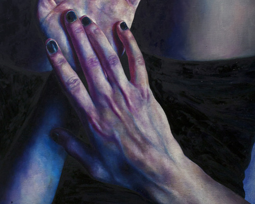 swimdollysink:daliahammar:Remember To Forget (Details), 30” x 40”, Oil on Canvas, 2014yee