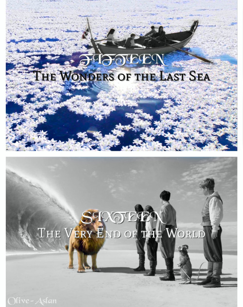 olive-aslan: The Voyage of the Dawn Treader + chapter by chapter