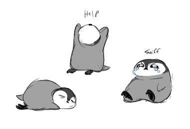 me being a baby