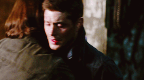 chesnutcastiel:samwinchesterappreciation:#HE NEEDED TO BE HELD SO HE FELL INTO SAM