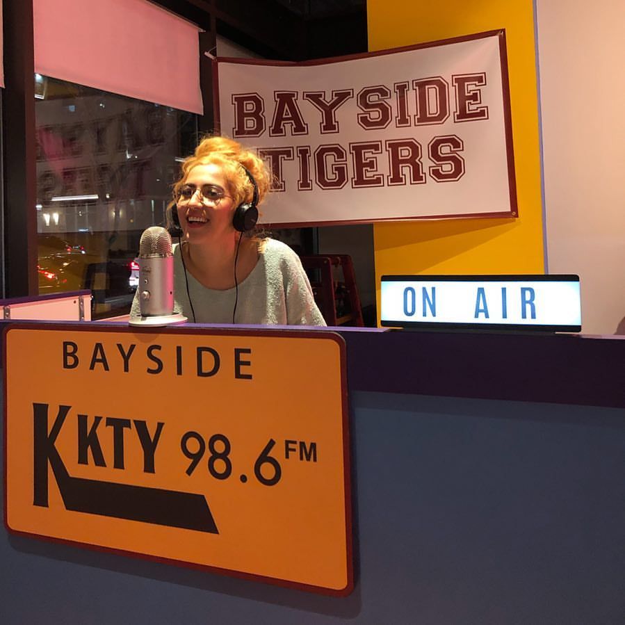 DJ Time Travel (at Saved By The Max - Saved By The Bell Pop Up Shop Diner &amp;