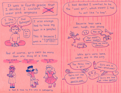 wodaro:Zine I made in December and forgot to upload here! Some thoughts about myself in elementary s