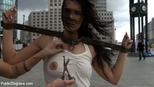 joysofservice:BEST OF EUROPE: Super Hot Euro Babe Disgraced in the Streets (Pic #5) Source: http://b