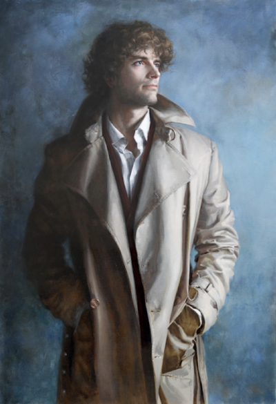 augustcascade:Shane Wolf, 1976, Self Portrait in Eastern European Trenchcoat, 2010,