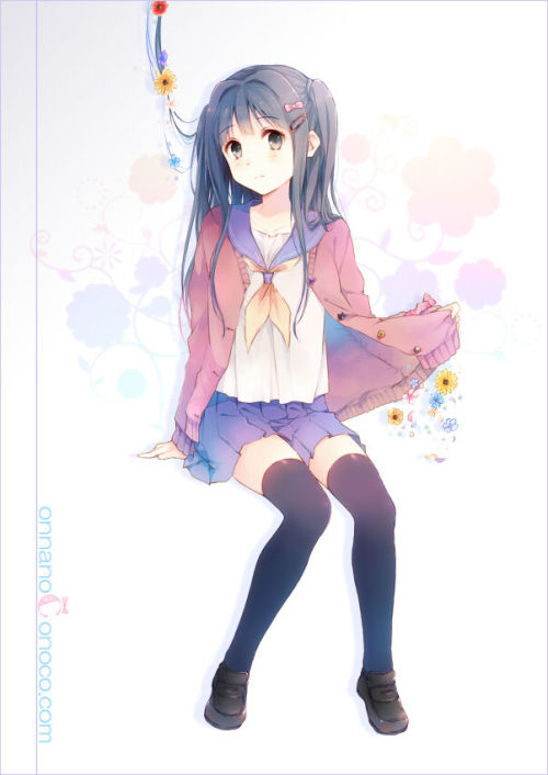 【二次元】カーディガンきた女の子の画像っていいですよねぇ - がぞ～速報
