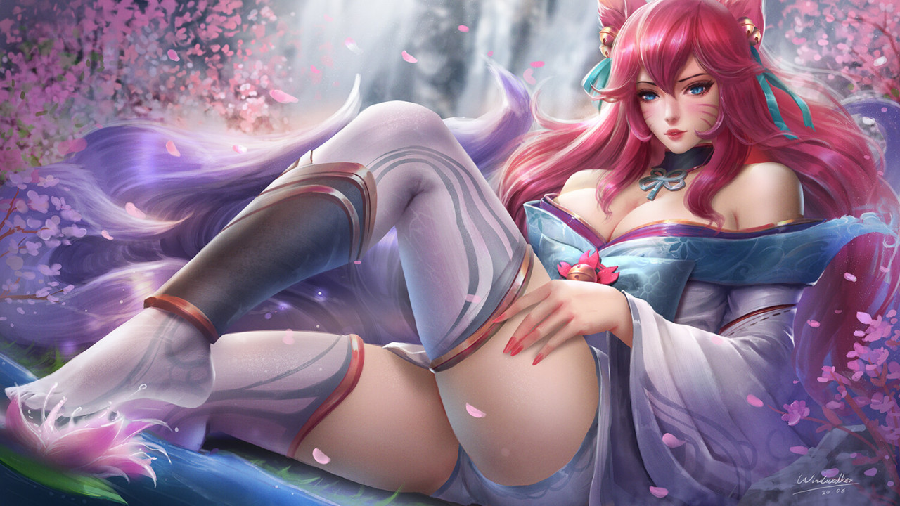 Sexy spirit blossom ahri