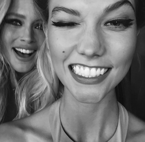 vicsecretmodels:  Karlie and Doutzen 
