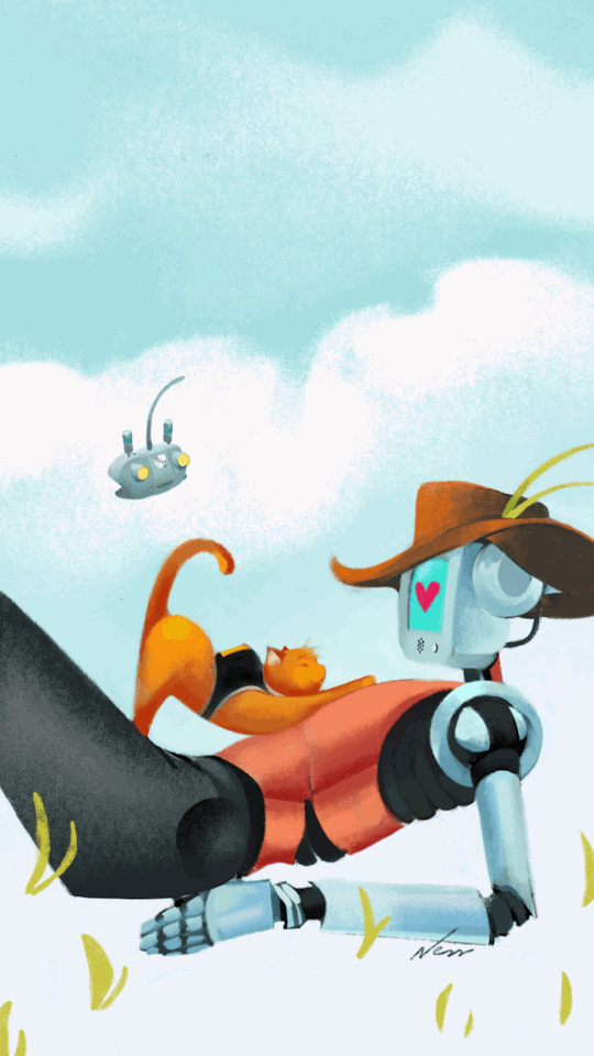 I Love You Tiny Cat, I Love You Robot With Cowboy Hat, I Love You Elements Of Human Architecture Horror,