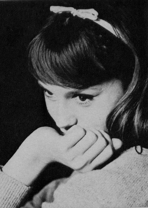 miriambleylock - Françoise Dorléac by Peter Basch, 1960.