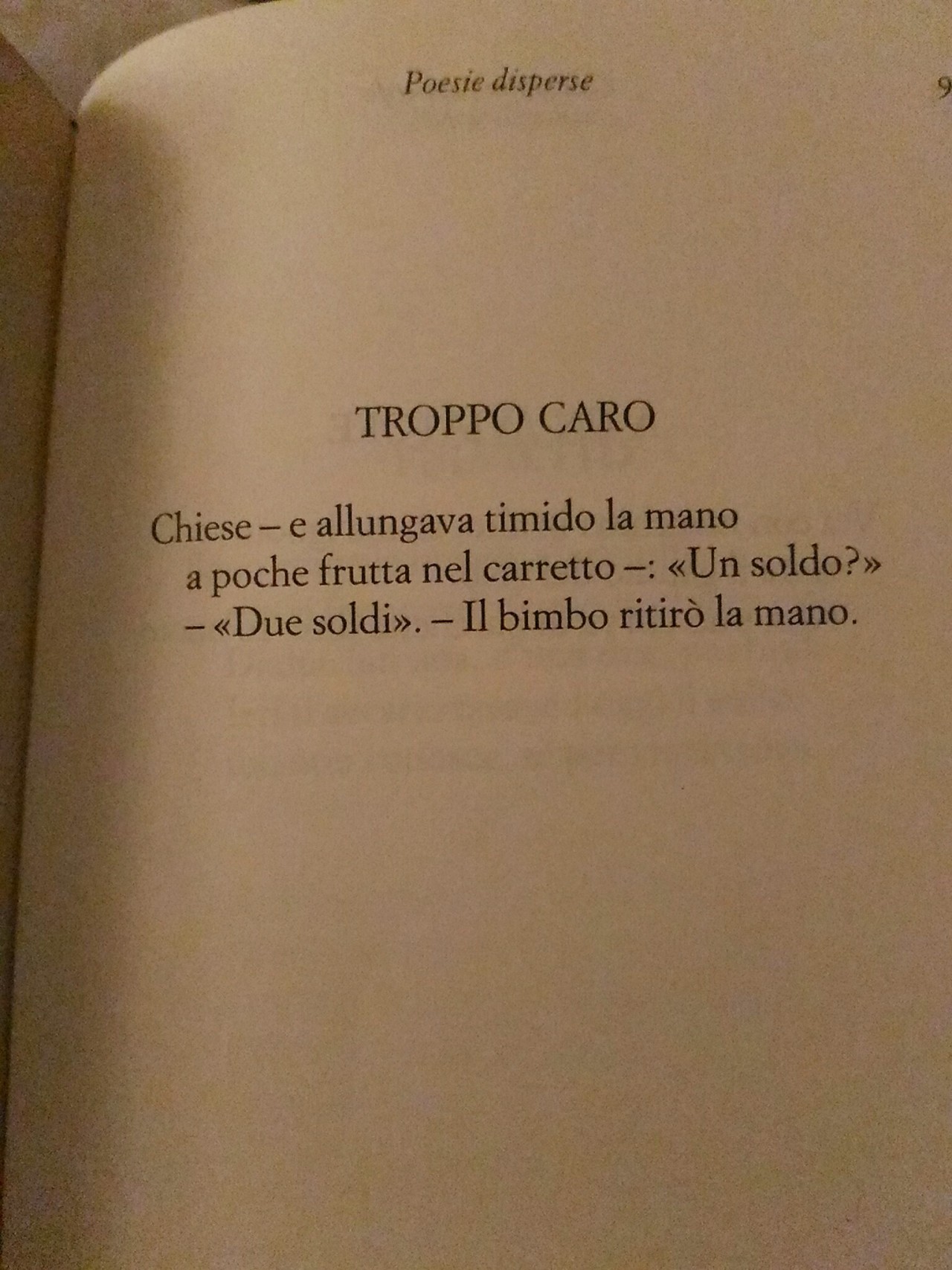 Among The Old Things Umberto Saba Da Poesie Disperse