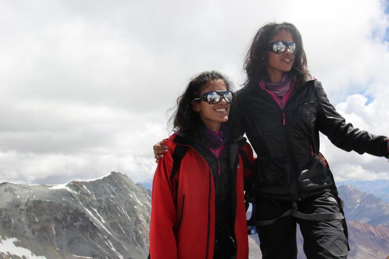 halftheskymovement:  In May 2013, three young women climbed Mount Everest together