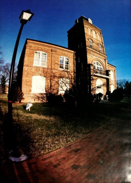 Photo of the Week: Kivett Hall in 1991, when it was home to the Campbell Law School.