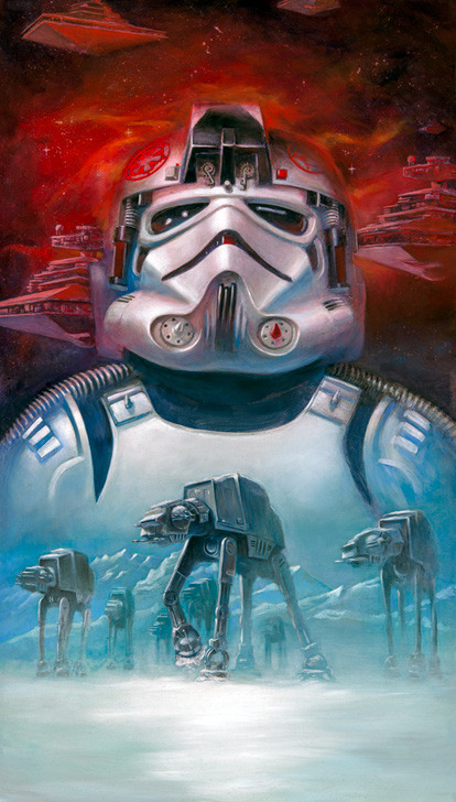 geekynerfherder:  ACME Archives have some new ‘Star Wars’ inspired prints by