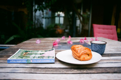 books-tea-wanderlust:  ideal sunday morning (by nafsika) 