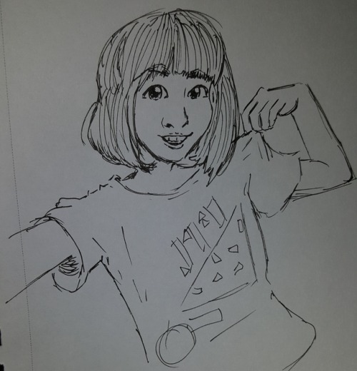 Furihata Ai is gorgeous and I can&rsquo;t stop drawing her.