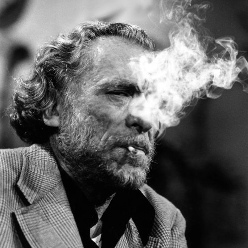 inneroptics:      Ulf Andersen -Charles Bukowski    An intellectual says a simple thing in a hard way. An artist says a hard thing in a simple way.  Charles Bukowski    