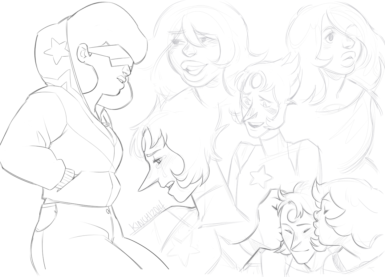 uretnik:  I’ll stop ignoring drawcember but I had to get doodles outta my system