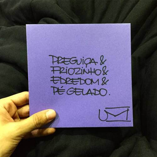 um-cartao:  Noites de quase inverno.
