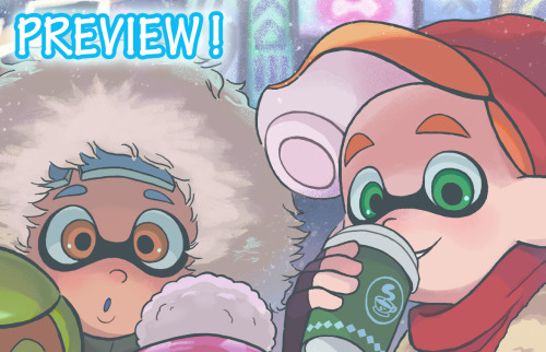 Here’s a preview of my piece for the @winterininkopoliszine! Featuring&hellip; you know wh