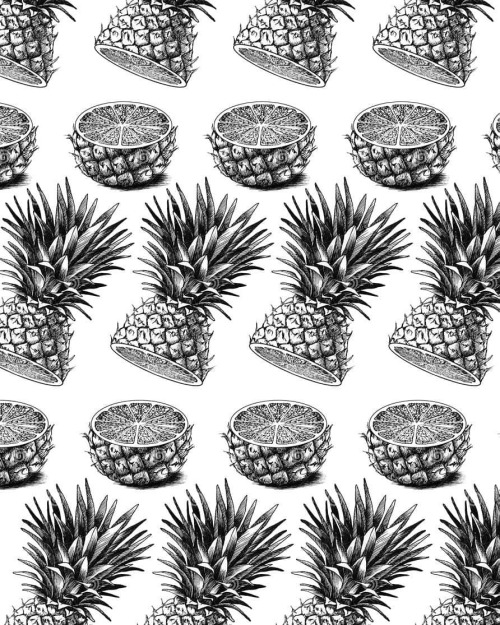Tropicana. #assemblage . . Info@thewhiteelephantstudio.co.uk #tropicana #pattern #orangeart #pineapp