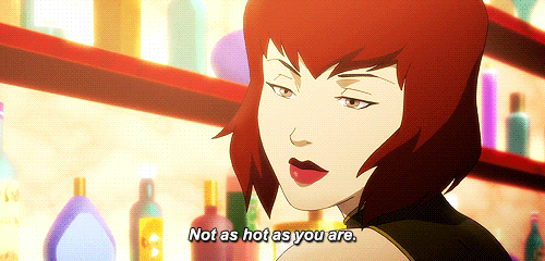 shipwind:  talesofnorth:  - So, you’re a cop? - A detective. You have a problem with that?- No! Not at all. You… just don’t look the part.  WHERE’S THIS FROM?   OMG KORRASAMI SCENE RIGHT HERE!~