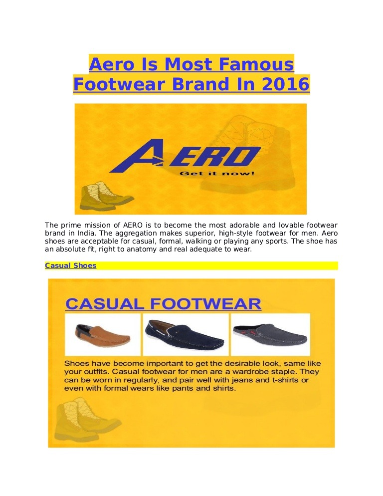 aero footwear