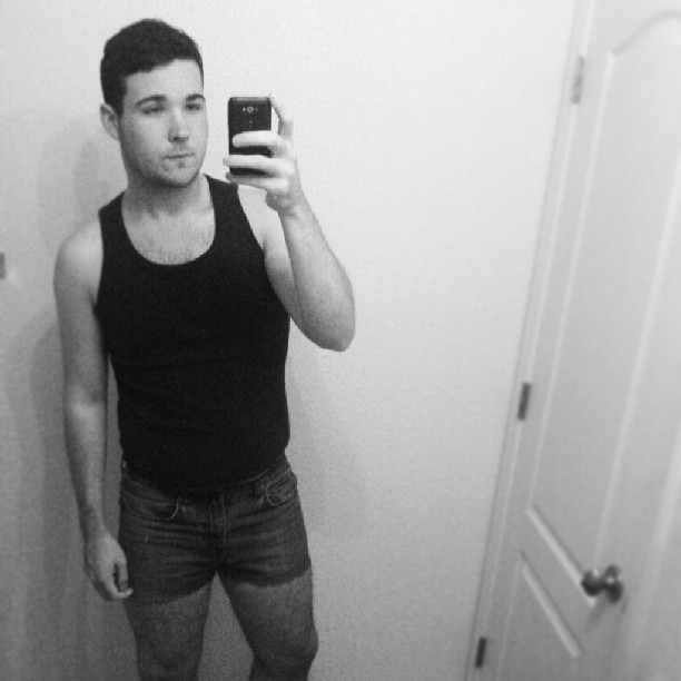 thebeardedguyy:start feeling uncomfortable I made short shorts.