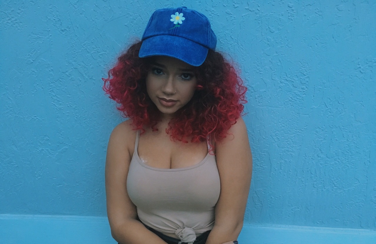 frenchfrymami:  baby blu  me x @spilledmilkusa  Miami, December 5th 