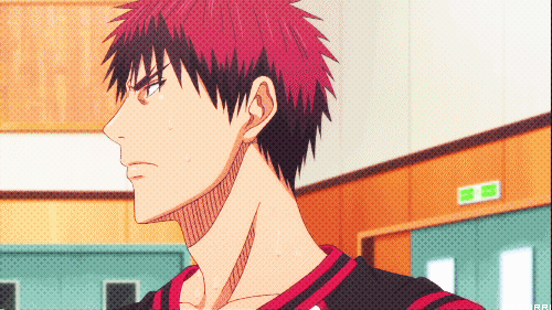 sasorri:   Kuroko and Kagami poke  Kuroko no Basuke | Fave Scenes 2/? 