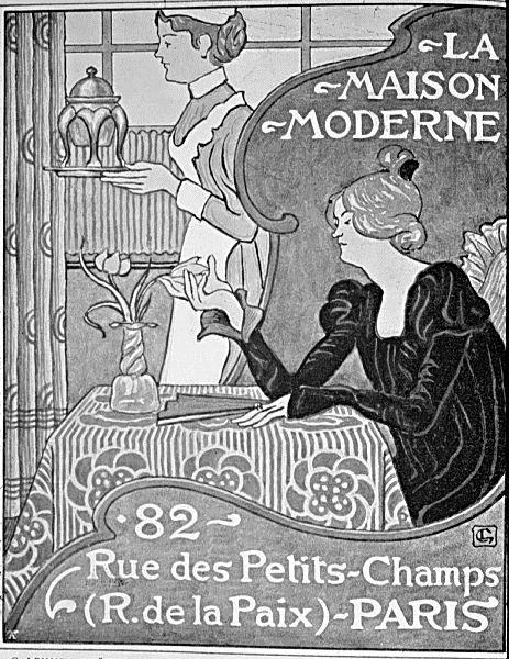 Poster for La Maison Moderne, Paris, Georges Lemmen