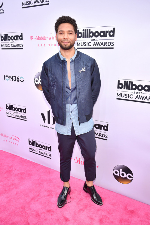 Jussie Smollett attends the 2017 Billboard Music Awards at the T-Mobile Arena on May 21, 2017 in Las