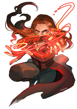 kadeart:  Scarlet Witch