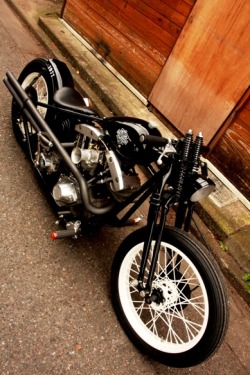 bobberinspiration:  Shovelhead custom bobber