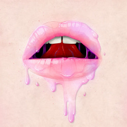 artagainstsociety:  Lips by  Jason Levesque