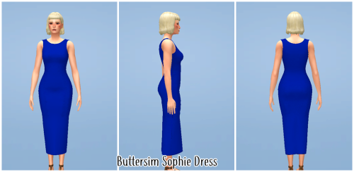 buttersim / @isjaoSophie DressBUTTERSIM DROPBOX FOLDER