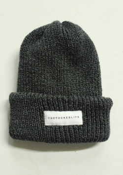 thfkdlf:  We’ve restocked our charcoal and black beanies. http://www.thfkdlf.co.uk/category/headwear 