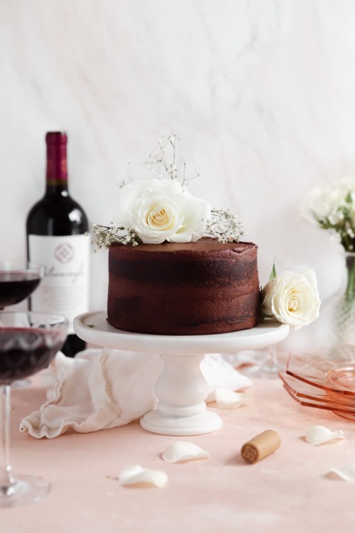 Red Wine Chocolate Cake | Broma Bakery 