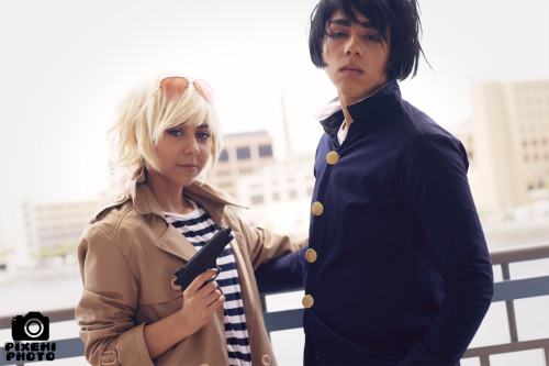 Devilman: Ryo Asuka and Akira FudoMetrocon 2015Photographer: pixemiphotoCosplayers: usachibi and bot