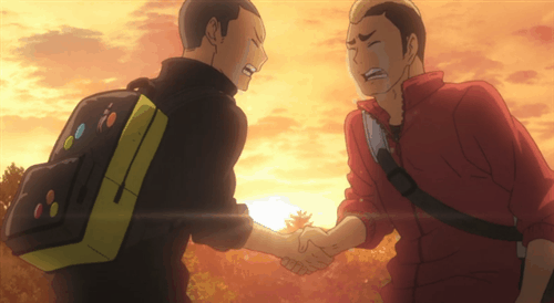 yessiloveslink:  Karasuno+Nekoma’s handshakes 