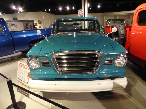 fromcruise-instoconcours:  Studebaker Champ pickup, built to compete with the El Camino and Ranchero.