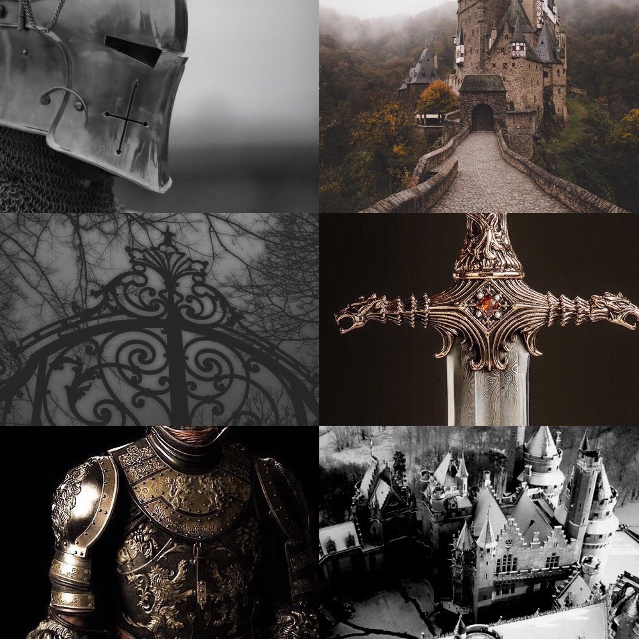 ✧ Middle Ages Knight Ghost Aesthetic ✧