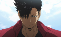 kenkamishiro:  Kuroo grew up and moved to Gangsta but most importantly he finally controlled his permabedhair