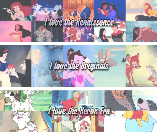 nolanthebiggestnerd:  disneyismyescape: Disney Movies (INSP)Sorry this is such a long post. I tried including as many movies/characters as I could. Sorry if your favourites are not here! Also the sections are not exclusive. I know there are more than