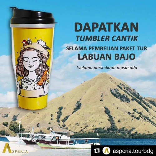 Yang mau liburan, yuk booking! . #Repost @asperia.tourbdg (@get_repost) ・・・ Dapatkan merchandise men