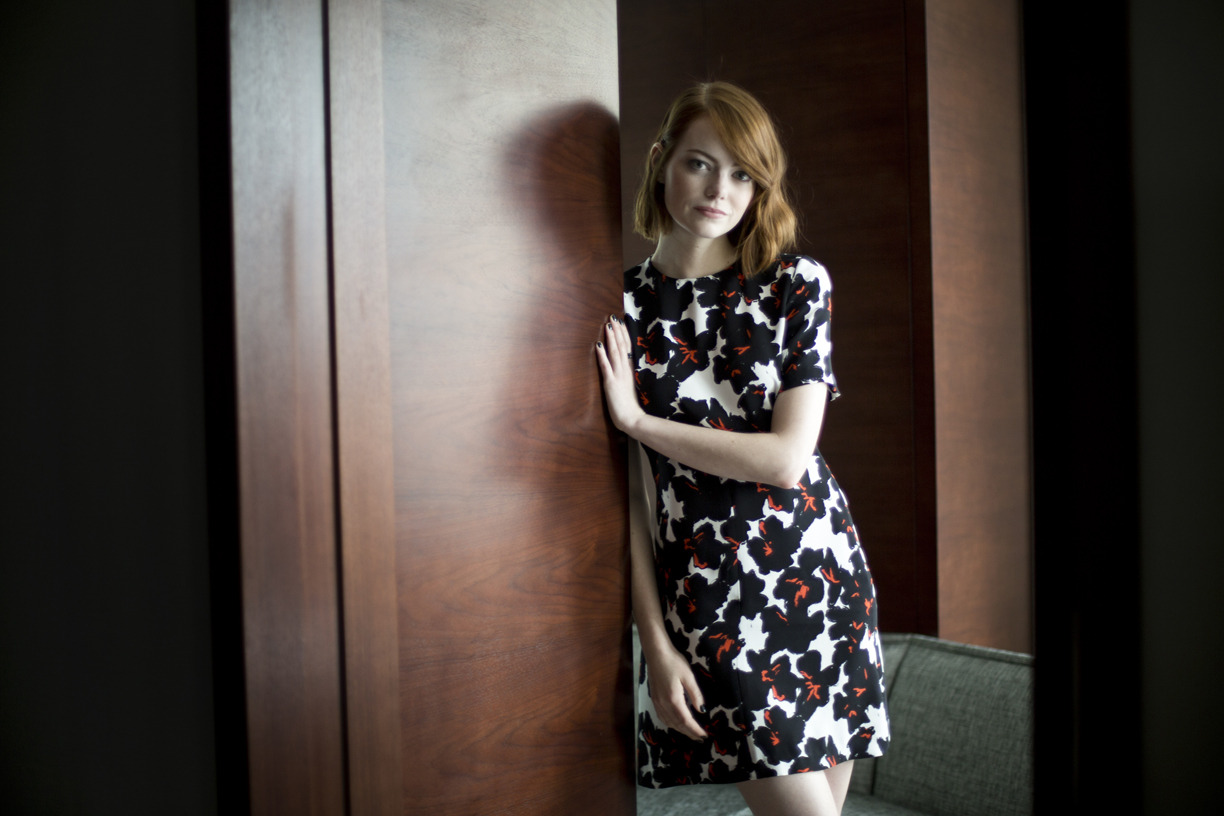 bodysofwork:  Emma Stone - Todd Heisler Photoshoot for The New York Times